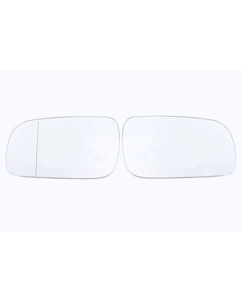 Umkehrlinse Rückfahrglas Spiegel Für Passat B5 2002-2005 Auto Rückspiegel Glaslinse Mit Heizfunktion 1J1857521 1J1857522 Außenspiegelglas(2PCS Left and Right) von NBHGFF