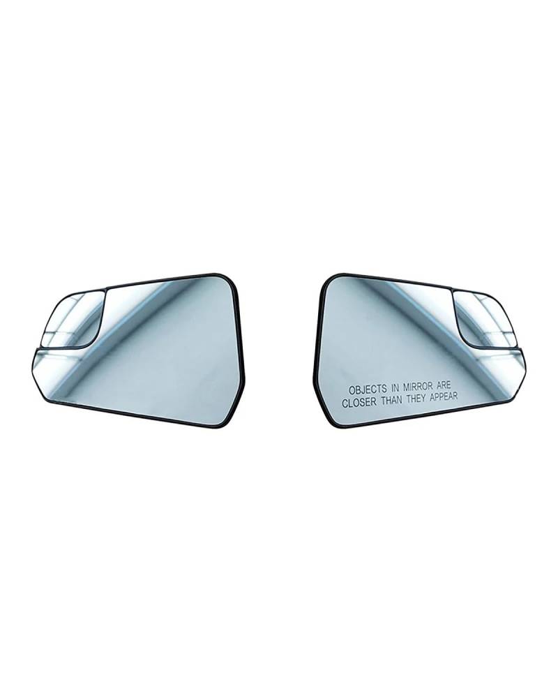 Umkehrlinse Rückfahrglas Spiegel Seitentürflügel-Rückspiegel Für Ford Für Mustang 2015-2021 Beheizte Spiegel Glaslinse Autozubehör Außenspiegelglas(2pcs Heated) von NBHGFF