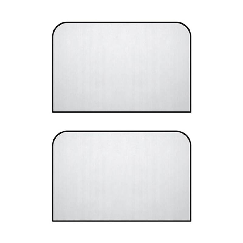 Auto Seitenfenster Sonnenschutz, für Land Rover Defender 110 130 2020-2021 Privatsphäre undurchsichtig Auto Mesh-Screen-Sonnenschirm UV Schutz Atmungsaktiv,2Pcs(Rear Window) von NBVGFGDF