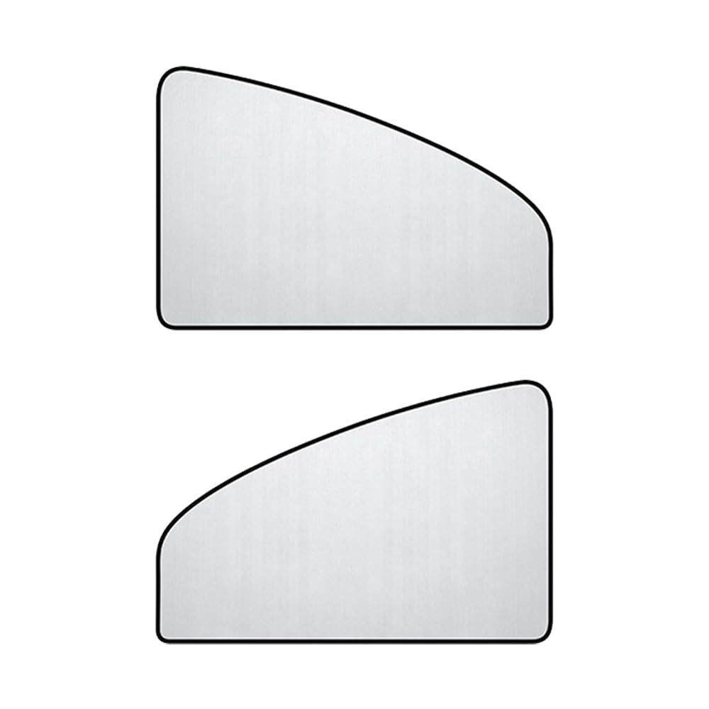 Auto Seitenfenster Sonnenschutz, für Mercedes-Benz ML W163 1997-2004 Privatsphäre undurchsichtig Auto Mesh-Screen-Sonnenschirm UV Schutz Atmungsaktiv,2Pcs(Front Window) von NBVGFGDF