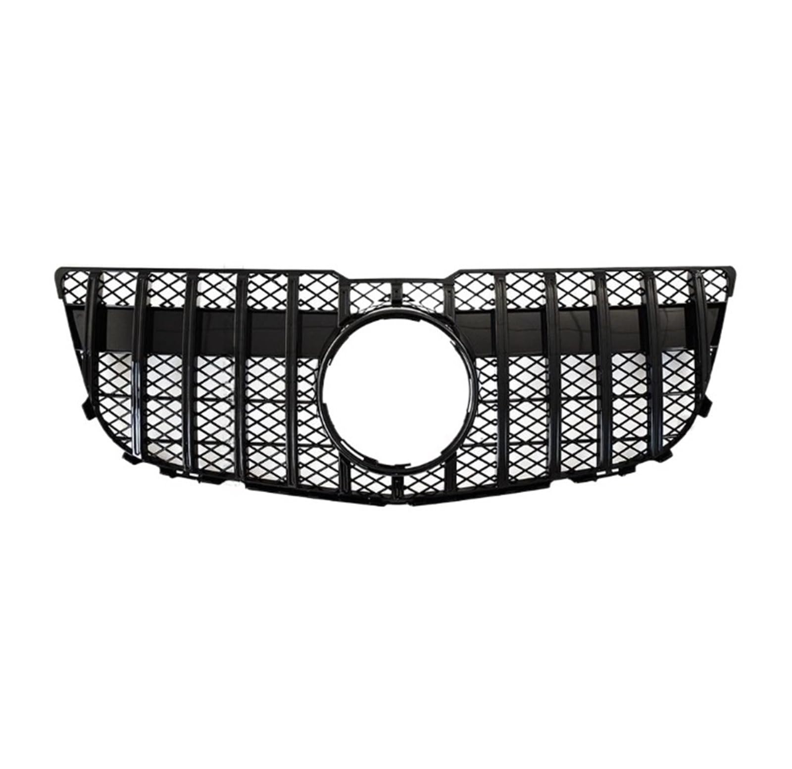 Frontgrill Grill Racing Grill Kompatibel for Mercedes Benz GLK X204 2008-2012 2013-2015 Verkleidung Haube Mesh Tuning(2013-2015 GT Black) von NBVTSVBS