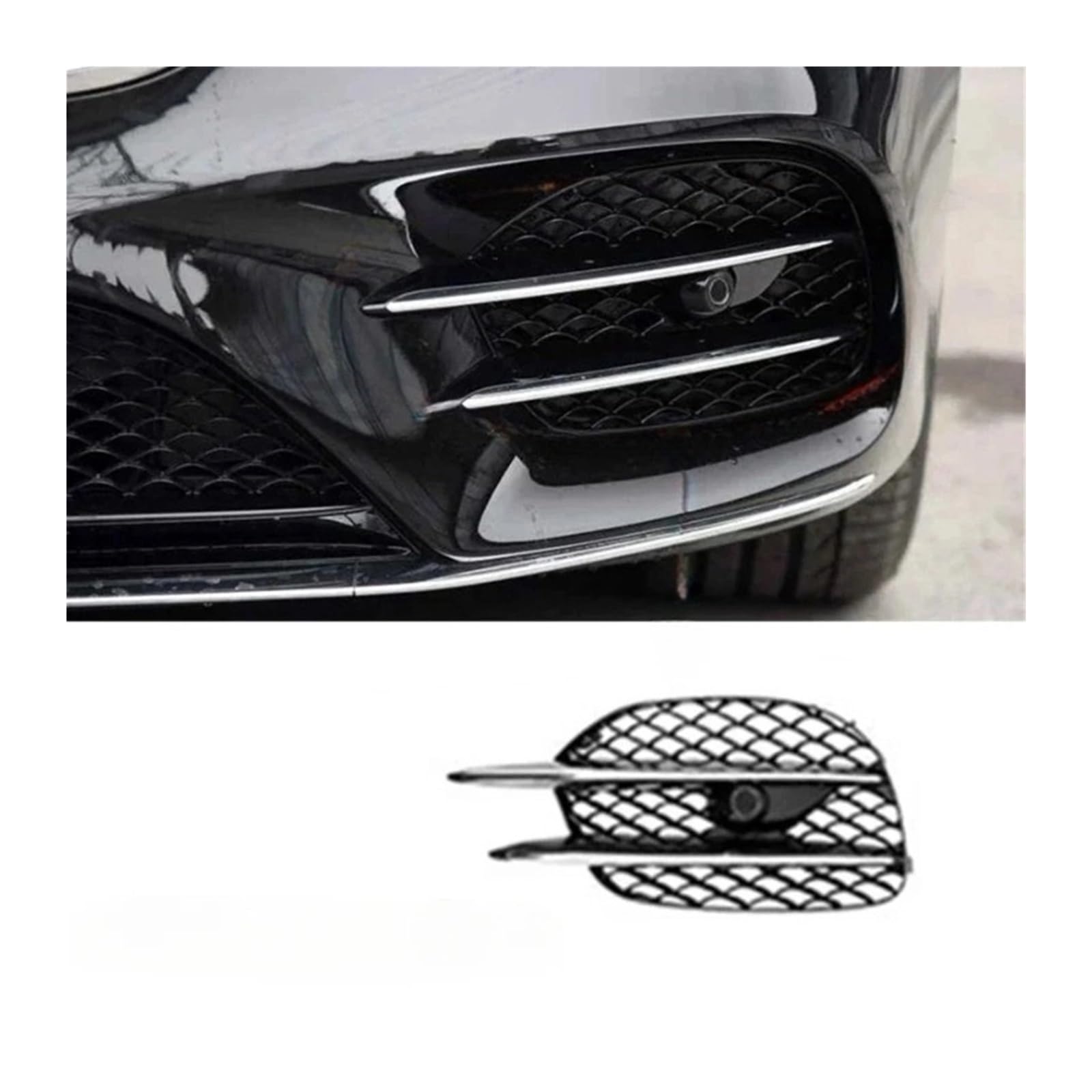 Frontstoßstange links/rechts unteres Gittergitter passend for Mercedes-Benz W222 S450 S500 S560 S65AMG 2018–2020(1x Grill Trim Left) von NBVTSVBS