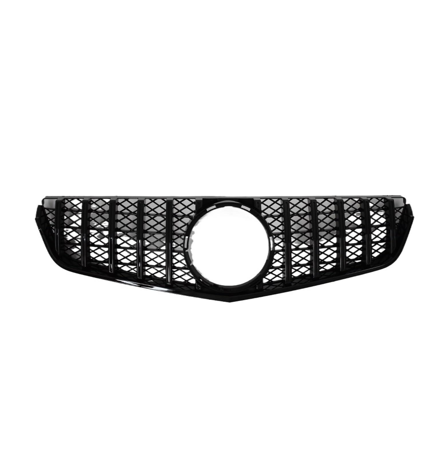 Frontstoßstangengrill Einlassgitter Kühlergrill Racing Grid Facelift Kompatibel for Mercedes C207 W207 A207 E Coupe 2009-2016 Tuning(2009-2012 GT Black) von NBVTSVBS