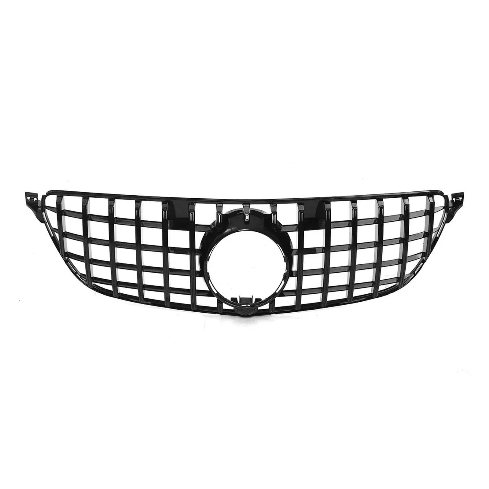 GTR Style Auto-Kühlergrill Kompatibel for Mercedes for Benz GLE-Klasse W166 SUV 2016-2018 Frontstoßstange Mesh Racing Grills(Black1) von NBVTSVBS