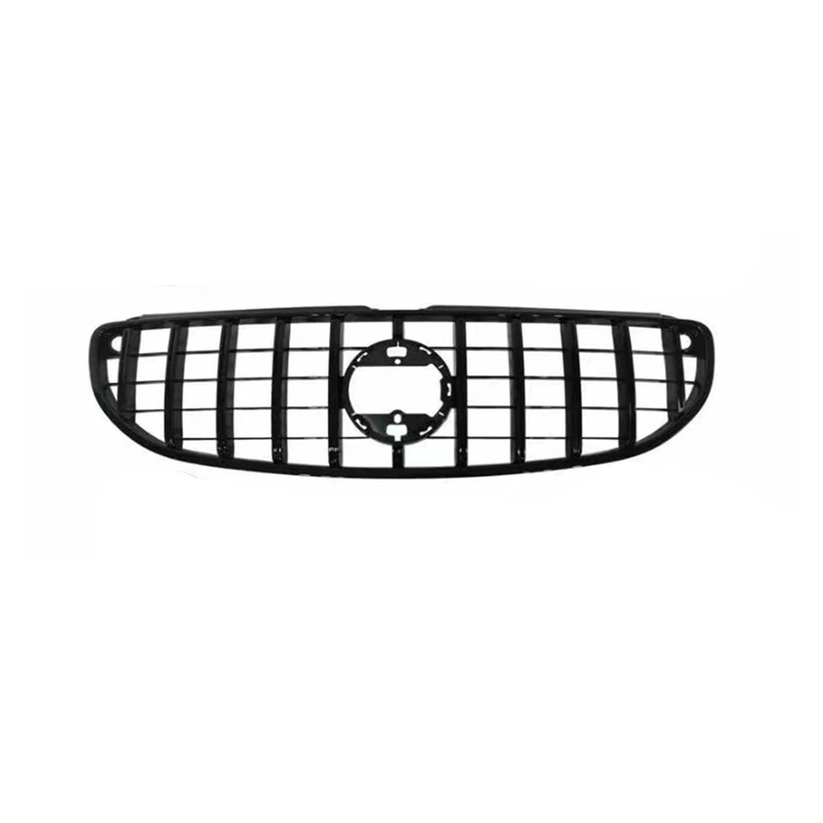 Kompatibel for Mercedes Benz W453 2 Türer 2015-2019 Coupe Kühlergrill GT Style Silber/Schwarz Oberes Stoßstangenhaubengitter(Black1) von NBVTSVBS