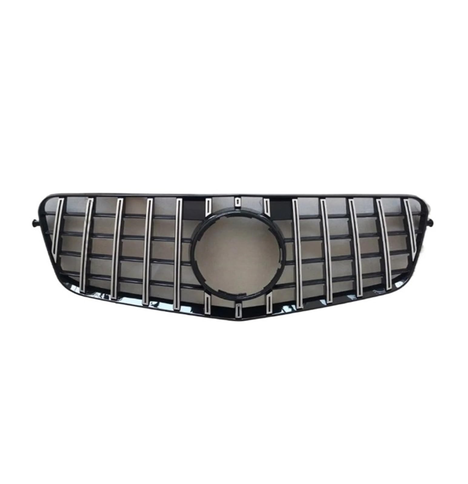 Kühlergrill for die vordere Stoßstange, Netzgitter, Tuning-Zubehör, kompatibel mit Mercedes Benz E-Klasse W212 2009–2015, kompatibel mit E260 E300 E350 E200 GT Diamond Grill(09-12 GT Silvery) von NBVTSVBS