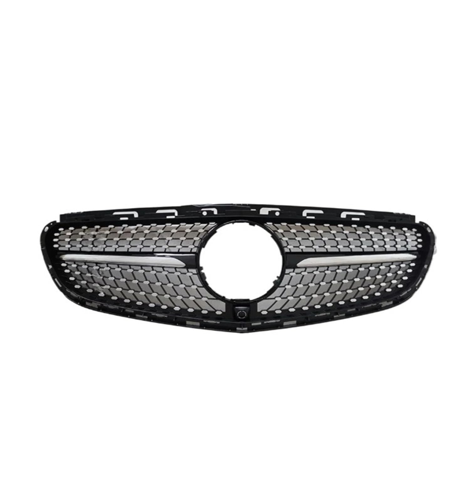 Kühlergrill for die vordere Stoßstange, Netzgitter, Tuning-Zubehör, kompatibel mit Mercedes Benz E-Klasse W212 2009–2015, kompatibel mit E260 E300 E350 E200 GT Diamond Grill(13-15 Diamond Black) von NBVTSVBS