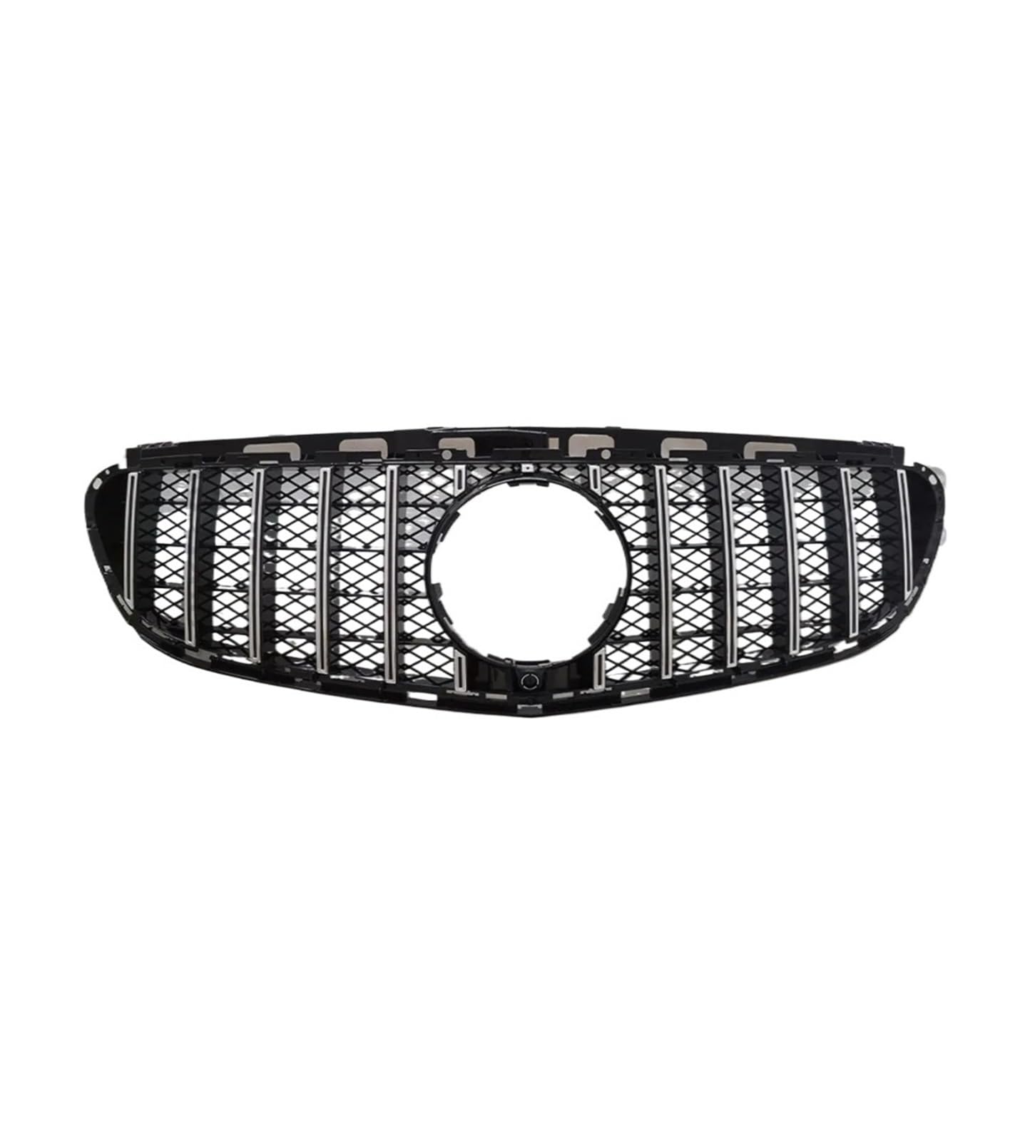 Kühlergrill for die vordere Stoßstange, Netzgitter, Tuning-Zubehör, kompatibel mit Mercedes Benz E-Klasse W212 2009–2015, kompatibel mit E260 E300 E350 E200 GT Diamond Grill(13-15 GT Silvery) von NBVTSVBS