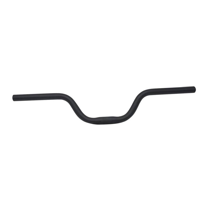 NC NC Fahrrad Lenker Aluminiumlegierung Fahrrad Riser Bar Mountainbike Lenker Fahrradzubehör für Meisten Fahrräder 25,4mm 480/600mm - Schwarz, 600mm 90mm von NC