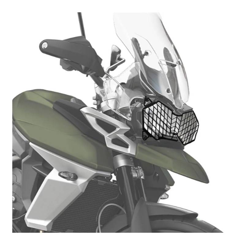 Kühlergrill Abdeckung Protector Für Tiger Explorer 1200 XC 1200XC 2012 2013 2014 2015 2016 2017 Motorradzubehör Scheinwerferschutzgitter Abdeckungsschutz von NCBPQSHC