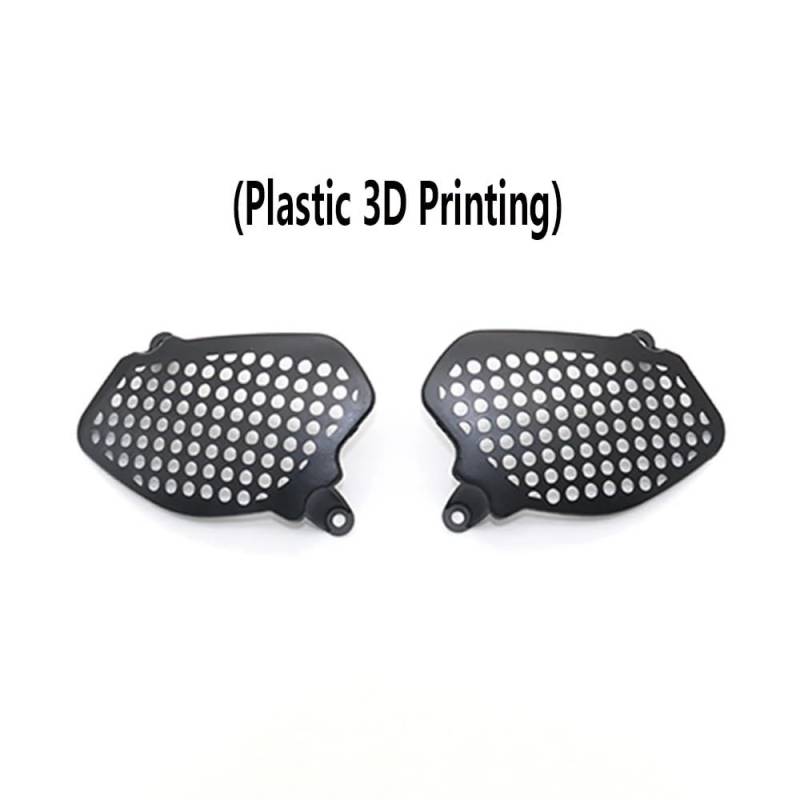 Kühlergrill Abdeckung Protector Für Ya&maha Tracer 9 Tracer9 GT 2021 2023 Motorrad Kopf Licht Schutz Grill Abdeckung Matte Schwarz Scheinwerfer Protector Guards von NCBPQSHC