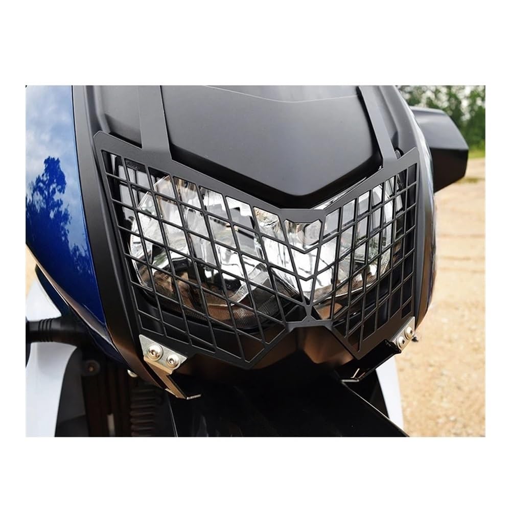 Kühlergrill Abdeckung Protector Motorrad Scheinwerfer Schutz Front Licht Scheinwerfer Kühlergrill Wache Cover Schutz Für Ka&wasaki KLR650 KLR 650 2008-2015 von NCBPQSHC