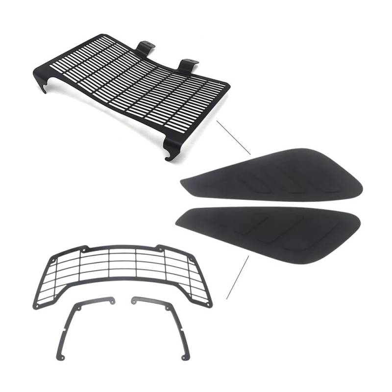 Kühlergrillschutzabdeckung Motorrad Kühlergrill Scheinwerfer Schutz Schutz Abdeckung Tank Pads Für Pan Amerika 1250 S PA1250 S 1250 2021 2020 von NCBPQSHC