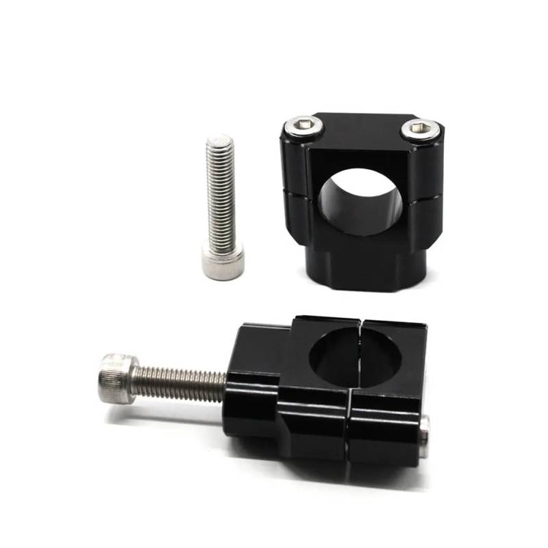 Motorrad Lenkererhöhung 22mm 28mm CNC Motorrad Universal Lenker Griff Fat Bar Riser Halterung Clamp Adapter Für Pit Dirt Bike Zubehör von NCBPQSHC