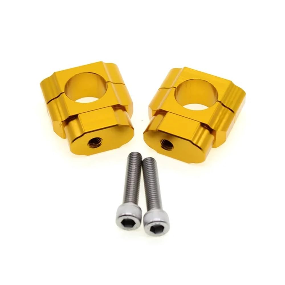 Motorrad Lenkererhöhung 22mm 28mm CNC Motorrad Universal Lenker Griff Fat Bar Riser Halterung Clamp Adapter Für Pit Dirt Bike Zubehör von NCBPQSHC