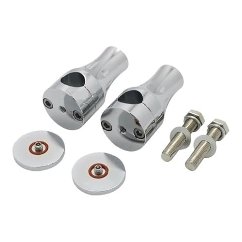 Motorrad Lenkererhöhung Motorrad 1 "25 MM Universal Runde Lenker Riser Clamp Halterung Für Ya&maha Vstar400 650 Dragstar XVS400 XVS650 XVS1100 DS650 von NCBPQSHC