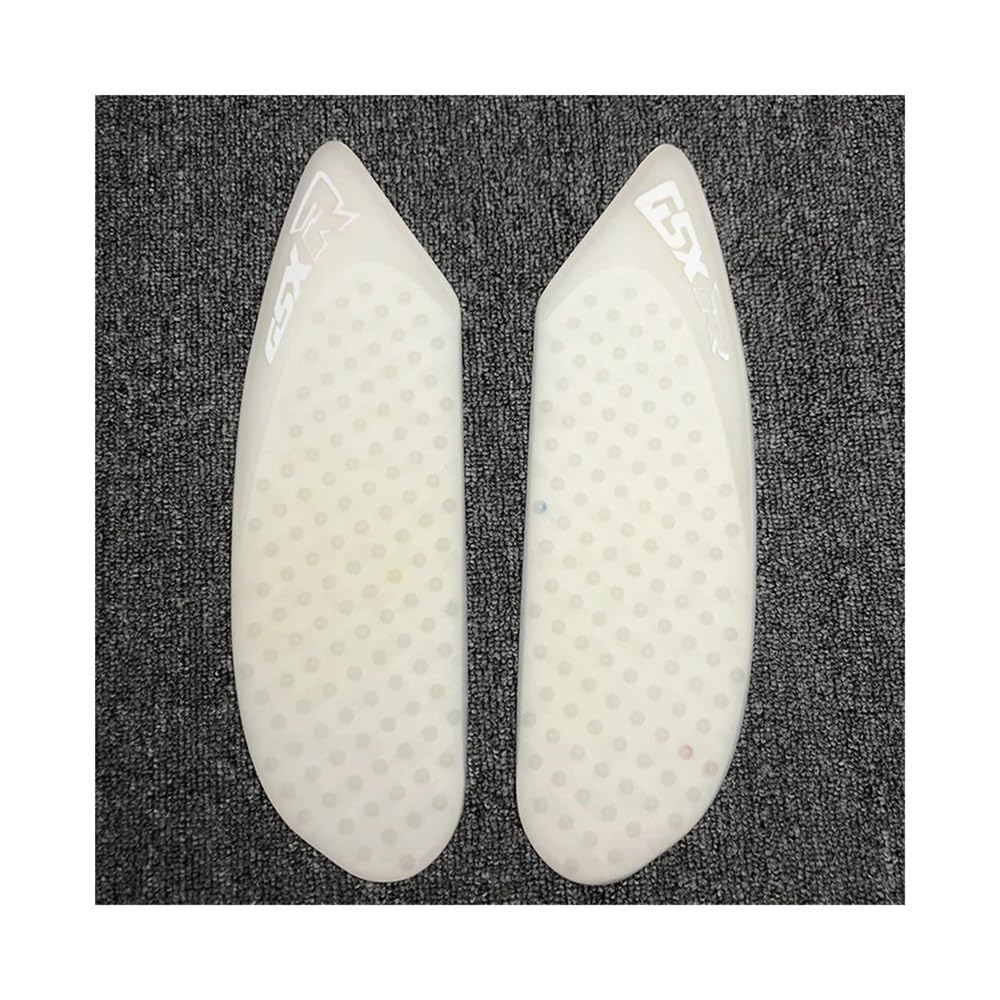 Motorrad-Tank-Aufkleber Motorrad Transparent Kraftstoff Tank Pads Seite Gas Knie Grip Traktion Pad Für Suzuki GSX-R 600/750 2006 2007 GSXR von NCBPQSHC