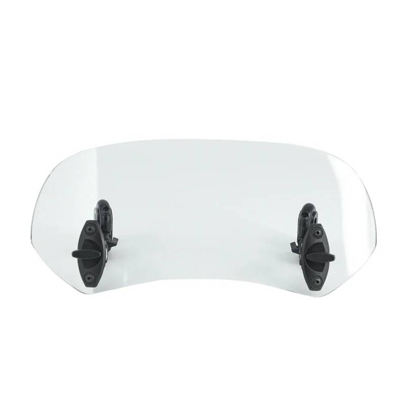 Motorrad Windschutz Scheibe Für B&M&W R1250GS R1200GS R1300GS Für Ya&maha Für Su&zuki Motorrad Windschutzscheibe Windschutzscheibe Clamp-On Variable Spoiler Air Deflektor von NCBPQSHC