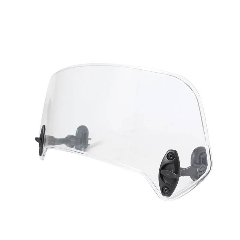 Motorrad Windschutz Scheibe Motorrad Windschutzscheibe Verlängerung Einstellbare Spoiler Clamp-Auf Deflektor Für B&M&W Für Ka&wasaki Für Ya&maha Für Ho&nda Für Su&zuki von NCBPQSHC