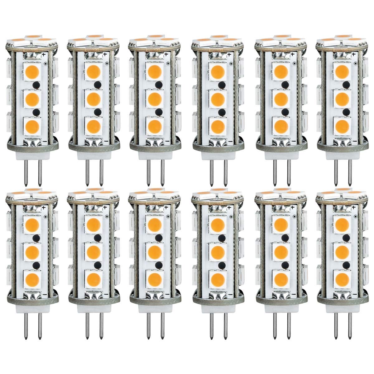 NCC-Licht 12 x Paulmann LED Leuchtmittel Stiftsockel 2,5W G4 12V warmweiß 2700K von NCC-Licht