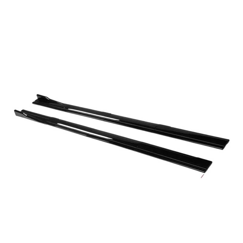 2,2 m Seitenschweller-Verlängerung, Rocker-Splitter, Diffusor, Winglet-Flügel, kompatibel for BMW E90 E91 E92 E93 M3 2007–2013 von NCGLEQVW