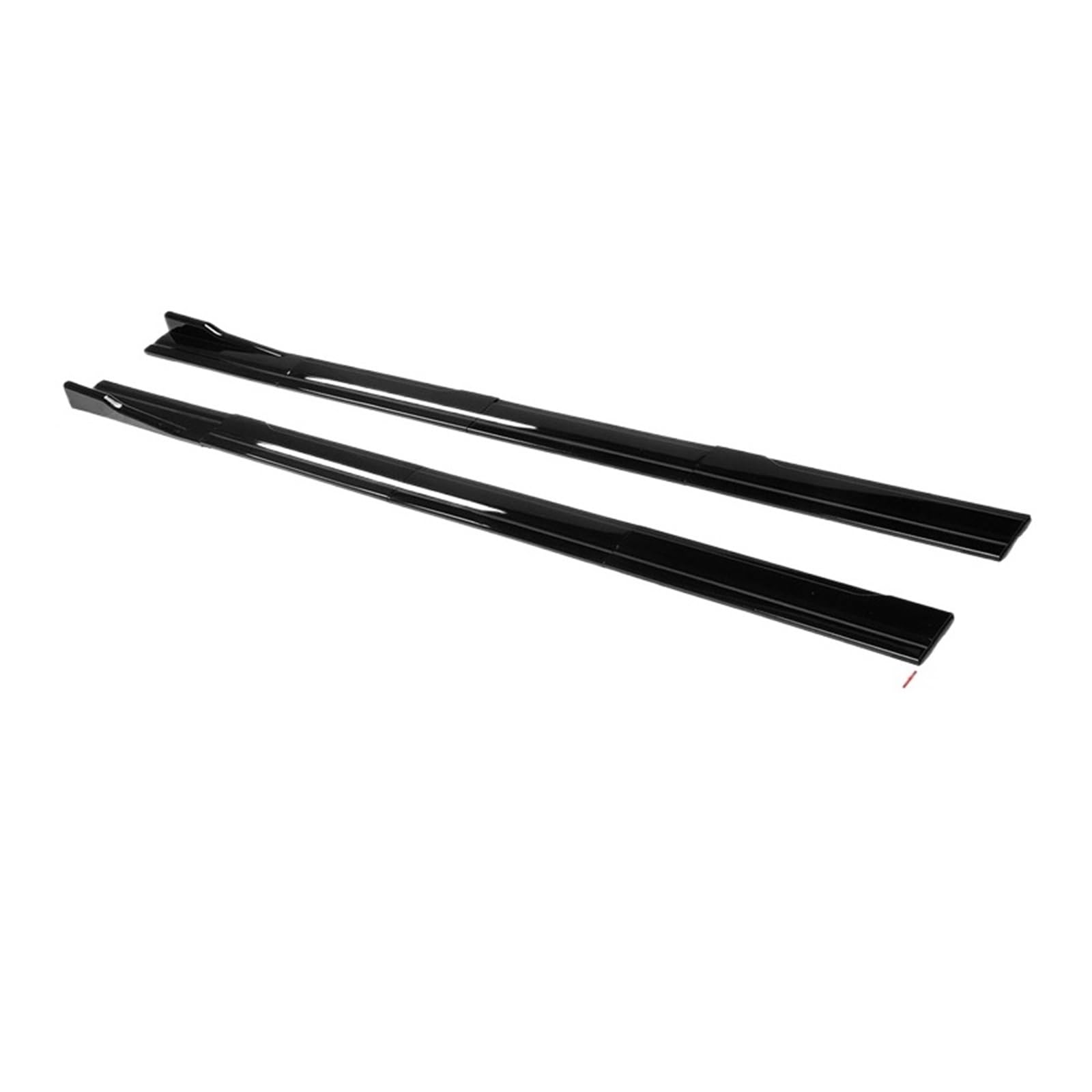 2,2 m Seitenschweller-Verlängerung, Rocker-Splitter, Diffusor, Winglet-Flügel, kompatibel mit LEXUS IS250 IS350 ISF 2006–2013(Glossy Black) von NCGLEQVW