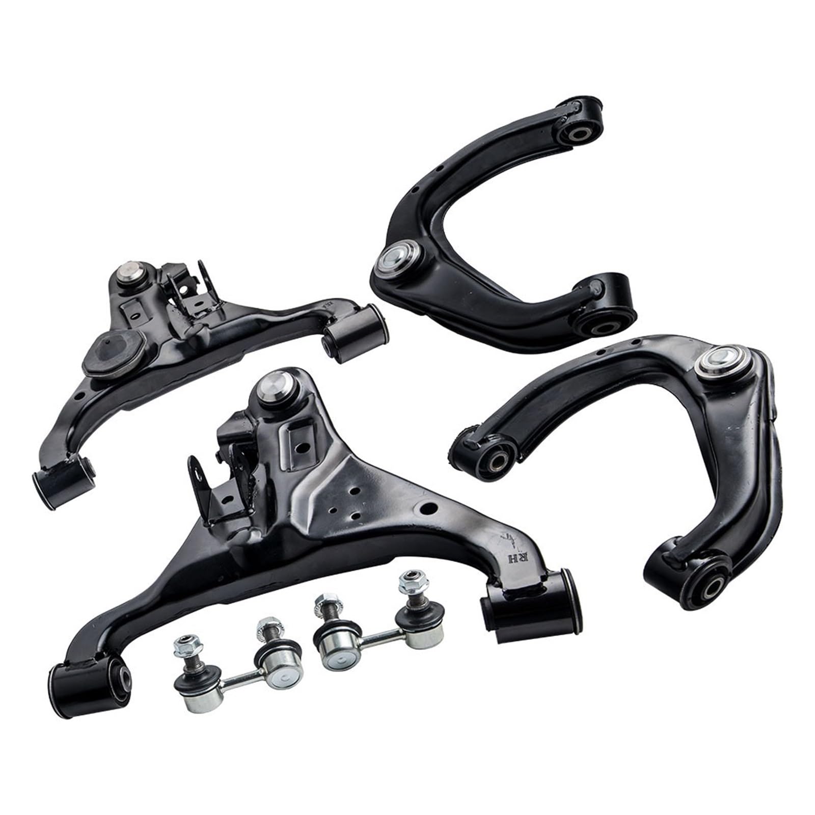 6 Stück LH RH Querlenkerbaugruppe mit Kugelgelenk, kompatibel mit Nissan Pathfinder 2005–2012, kompatibel mit Suzuki Equator 2009–2012. von NCGLEQVW