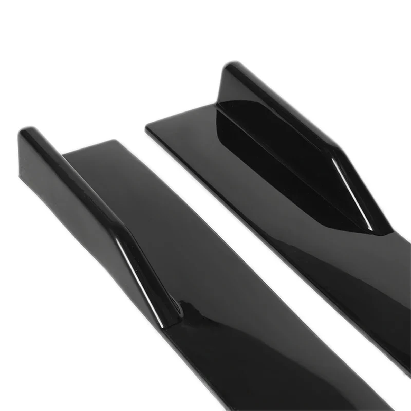 78,7"/86,6" Universal Seitenschweller Verlängerung Rocker Panels Lip Splitter Kompatibel for Chevy Chevrolet Camaro SS Auto Zubehör(78.7in Black) von NCGLEQVW