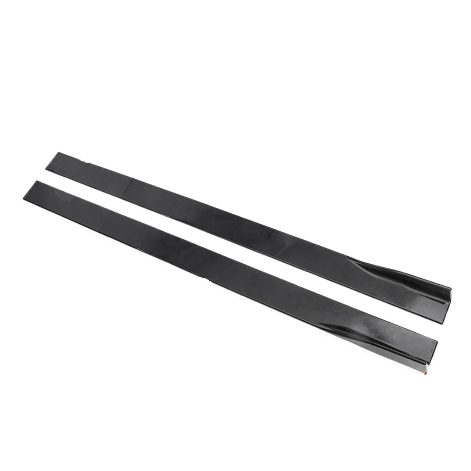 86,6'' 2,2 m Schwarz/Carbon Auto-Seitenrock-Verlängerung Lip Spoiler kompatibel for VW Golf MK5 MK6 GTD GTI TDI TSI GTI MK7 CC 、 Passat Body Kit(2.2m Black) von NCGLEQVW