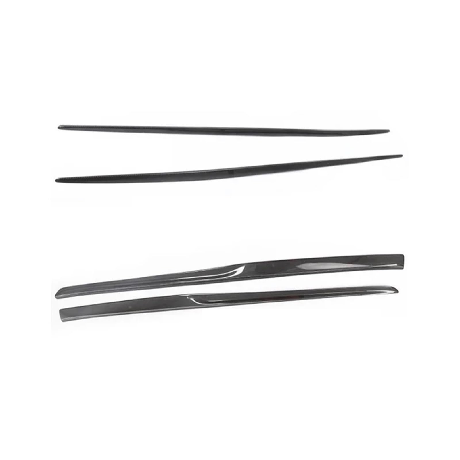 Carbon Side Rock Lip Spoiler Kompatibel for Mercedes-Benz C Klasse W205 C180 C200 C260 C300 2015-2019 auto Modifikation Spoiler(A and B Model) von NCGLEQVW