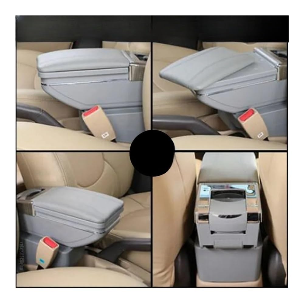 Auto Armlehne Für Dacia Für Jogger Auto Armlehne Center Storage Box Auto Zubehör Auto Mittelkonsole Armlehne von NCPPIUIB