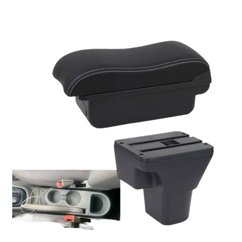 Auto Armlehne Für Hyundai Für Accent 2006-2019 Auto Armlehne Box Center Storage Box Auto Zubehör Auto Mittelkonsole Armlehne von NCPPIUIB