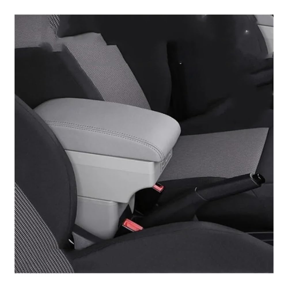 Auto Armlehne Für Skoda Für Fabia Armlehne Box Auto Armlehne Center Console Storage Box Auto Zubehör Auto Mittelkonsole Armlehne von NCPPIUIB