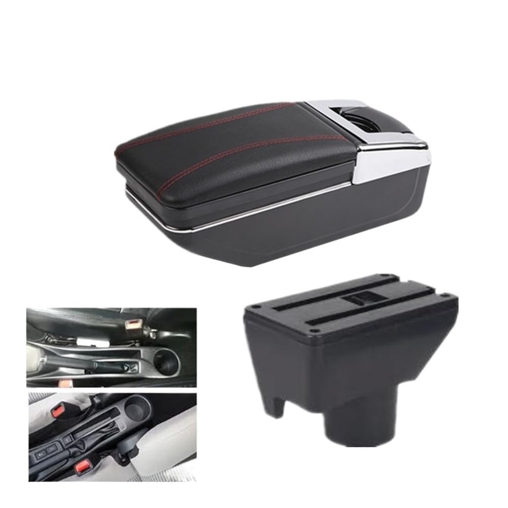 Auto Armlehne Für Yaris Für Vitz Auto Armlehne Box Innen Center Storage Box Auto Zubehör Auto Mittelkonsole Armlehne von NCPPIUIB