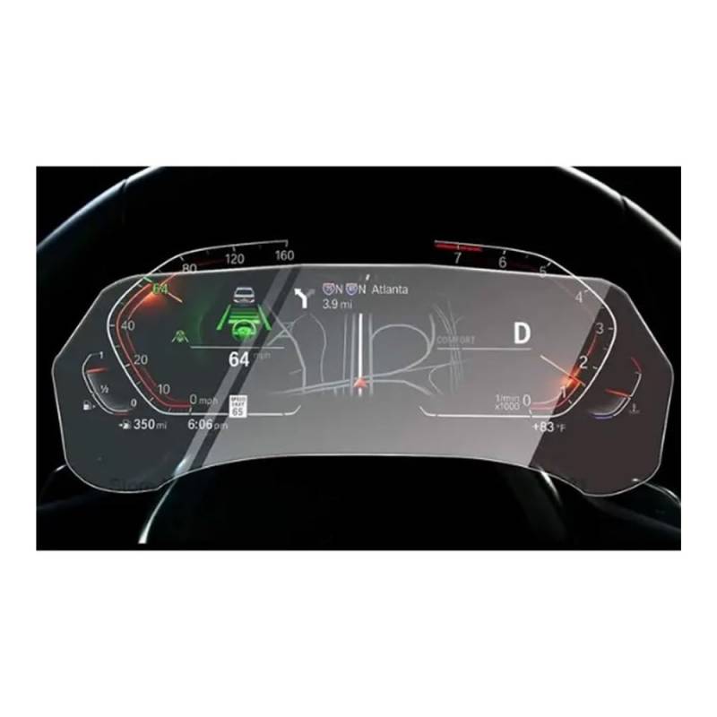 Digital Cockpit Schutzfolie Schutzfolie für IX3 2022 2023, Auto-Zentralbildschirm, GPS-Navigation, Radio, Armaturenbrett, Instrumenteninnenraum Displayschutzfolie von NCPPIUIB