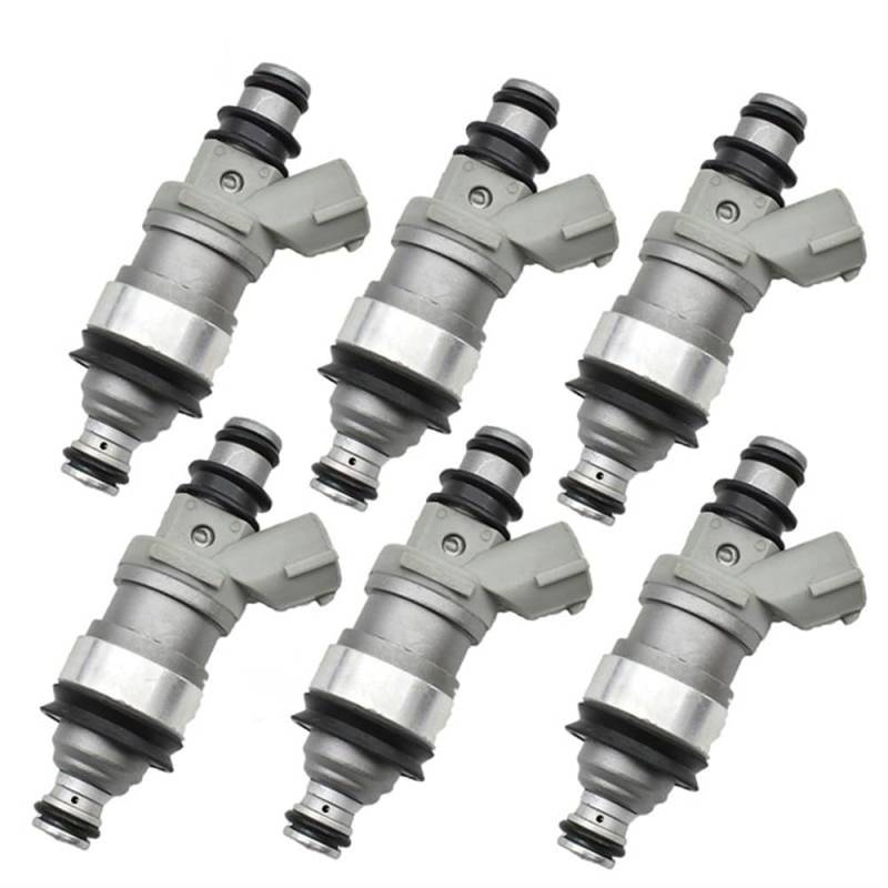 Einspritzventil 6 Teile Los 23250-62030 23209-62030 Kraftstoff Injektor Düse Für Toyota Für 4runner Für T100 Für Tacoma 3.4L Für ES300 3.0L 5VZ 2325062030 Kraftstoff Einspritz DüSe von NCPPIUIB