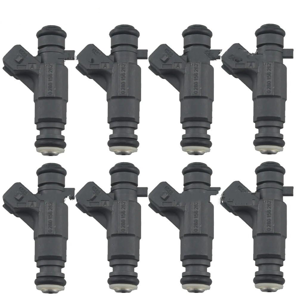 Einspritzventil 8PCS Auto Zubehör Kraftstoff Injektor 0280156262 Für Geely Für Kingkong Für MR479 Für Cruiser Für CK Für QQ308 Kraftstoff Einspritz DüSe von NCPPIUIB