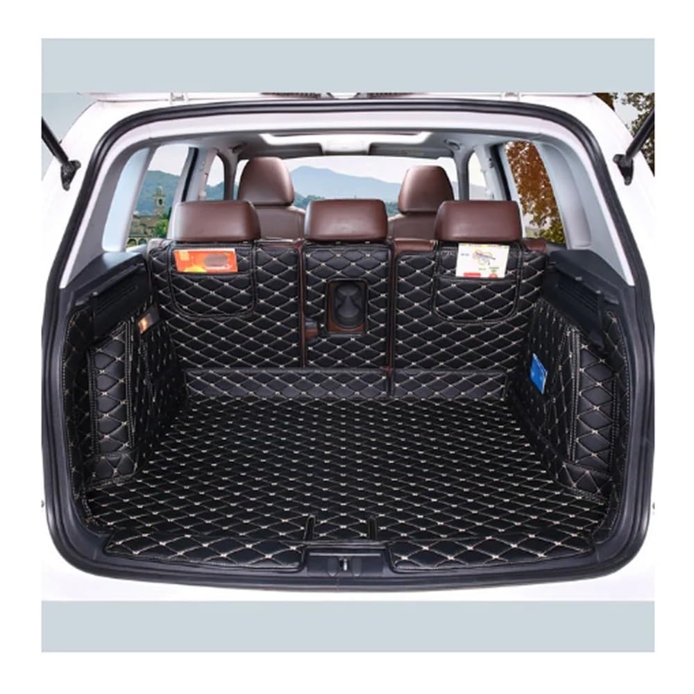 Kofferraumschutz Interieur Auto Stamm Matten Für VW Für Tiguan 2010-2017Protector Fach Cargo-Liner Zubehör Styling Kofferraumschutz von NCPPIUIB