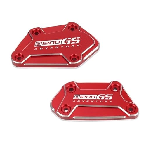 Motorrad Brems Flüssigkeit Cap Für R1200GS R1250GS ADV R1200GS Adventure Motorrad CNC Aluminium Bremsflüssigkeitsbehälter Ölbecherdeckel Hauptzylinderabdeckung von NCPPIUIB