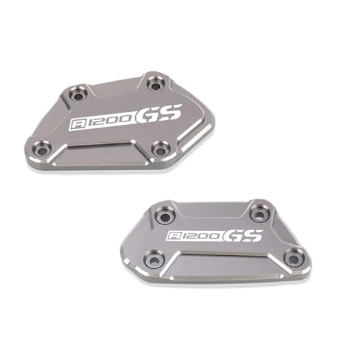 Motorrad Brems Flüssigkeit Cap Für R1200GS R1250GS ADV R1200GS Adventure Motorrad CNC Aluminium Bremsflüssigkeitsbehälter Ölbecherdeckel Hauptzylinderabdeckung von NCPPIUIB