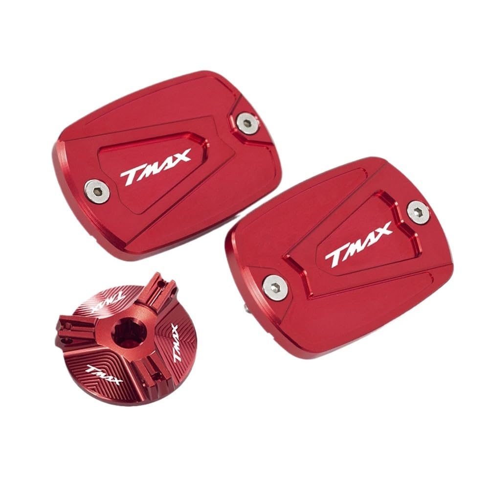 Motorrad Brems Flüssigkeit Cap Für T-Max TMAX 530 500 560 Tmax530 SX DX TECH MAX TMAX560 Bremsflüssigkeit Kappe Hauptzylinder Reservoir Abdeckung Motorrad von NCPPIUIB