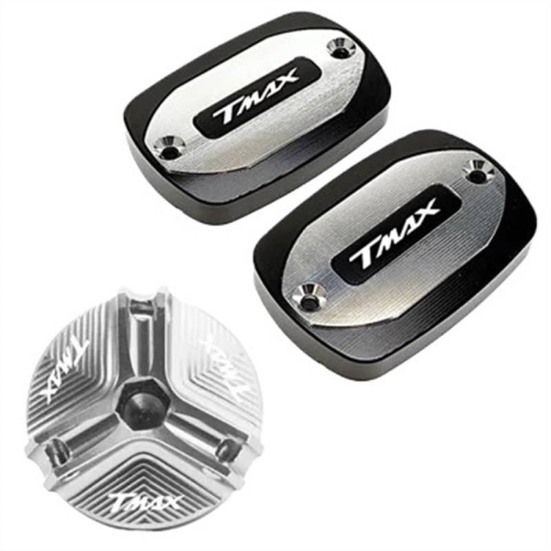 Motorrad Brems Flüssigkeit Cap Motorrad-Bremsflüssigkeitsdeckel, Hauptzylinder-Reservoirdeckel für T-Max TMAX 530 500 560 TMax530 SX DX TECH MAX TMAX560 von NCPPIUIB