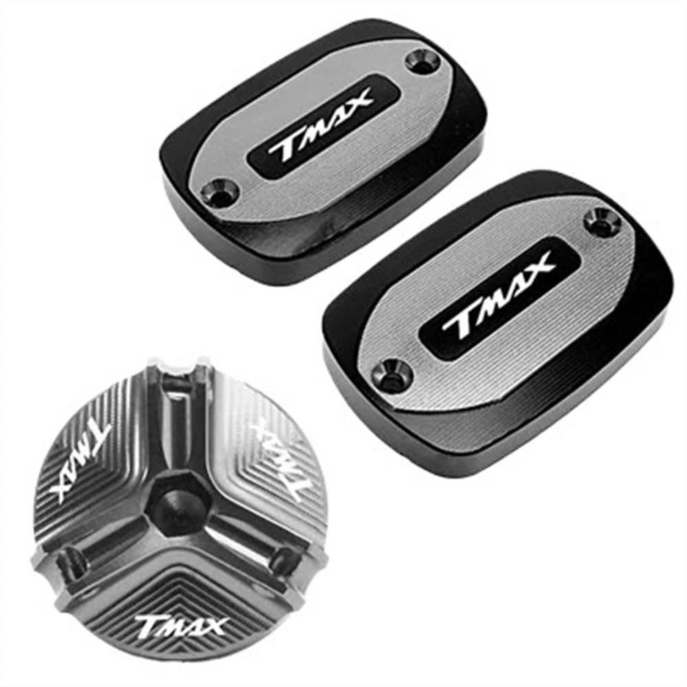 Motorrad Brems Flüssigkeit Cap Motorrad-Bremsflüssigkeitsdeckel, Hauptzylinder-Reservoirdeckel für T-Max TMAX 530 500 560 TMax530 SX DX TECH MAX TMAX560 von NCPPIUIB