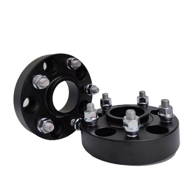 Spurverbreiterungen Spurverbreiterungen 5x108 Hubcentric 63,4 Adapter aus geschmiedetem Aluminium für Ford Für Focus Auto Distanzscheiben von NCPPIUIB