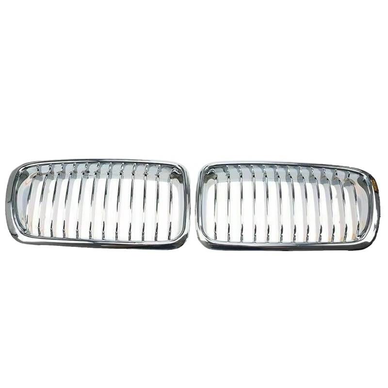 Auto Kühlergrill 1 Paar Chrom-Frontstoßstange Nierengitter Haubengrill Refit Für 7er E38 730IL/735I/725Tds/728I/750I Limousine 1998 1999 2000 2001 Sport Kühlergrill(A) von NCTPICLC