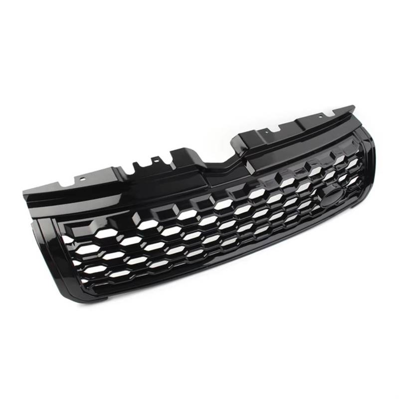 Auto Kühlergrill Auto-Frontstoßstangengrill, Mittel-Styling, Oberer Grill Für Land Für Rover Für Range Für Rover Für Evoque 2010 2011 2012 2013 2014 2015 2016 17 2018 Sport Kühlergrill(Schwarz) von NCTPICLC