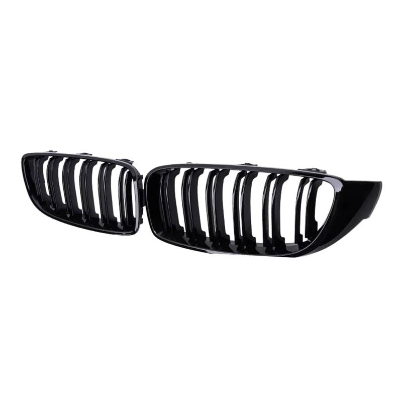 Auto Kühlergrill Auto Frontstoßstangengrill Racing Grill Für 4er F32 F33 F36 M3 F80 M4 F82 2012 2013 2014 2015 2016 2017 2018 Dual-Lamellen-Grill-Zubehör Sport Kühlergrill von NCTPICLC