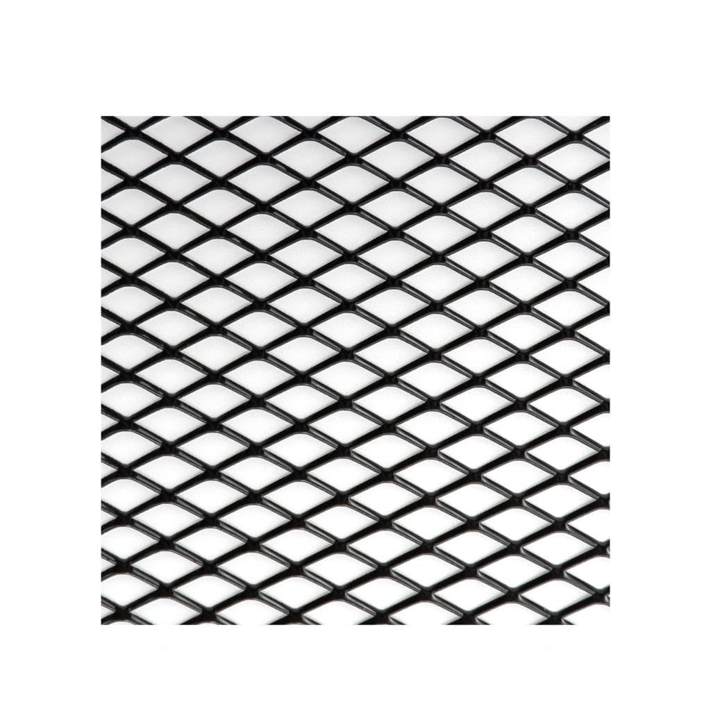 Auto Kühlergrill Auto Stoßstange Grille100x33cm Aluminium Legierung Rhombischen Grill Mesh Blatt Auto Gitter Belüftung Grille Für Autoscooter Zubehör Sport Kühlergrill(BK Diamond 8x16mm) von NCTPICLC