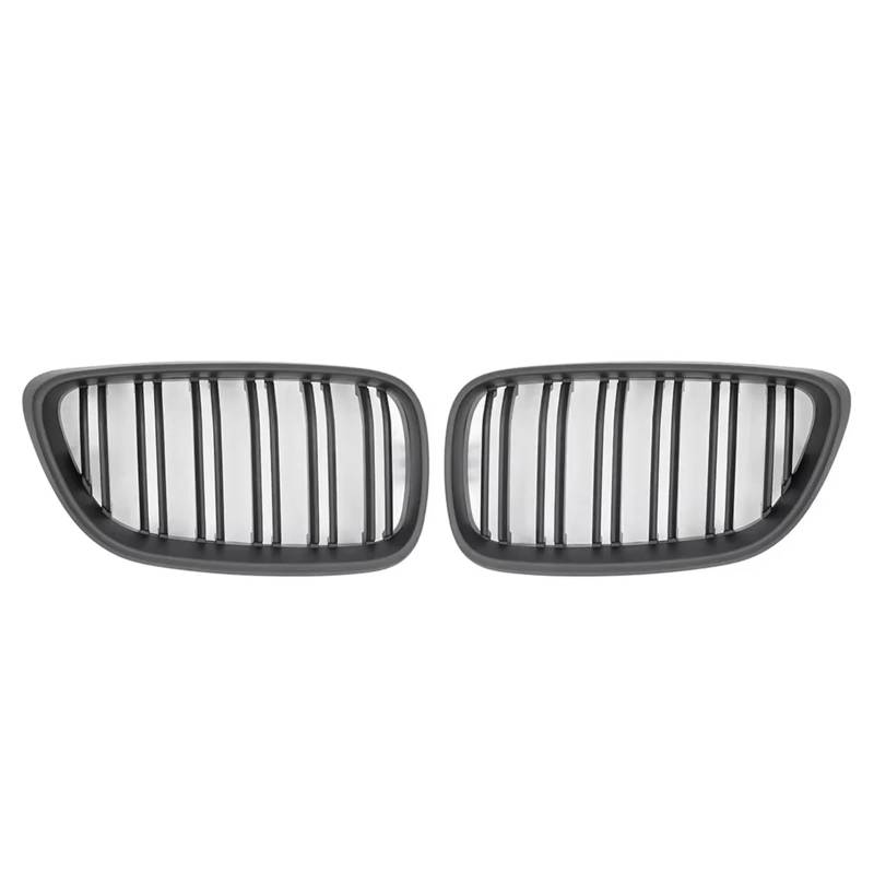 Auto Kühlergrill Carbon Fiber Dual Slat Front Hood Nierengitter Grill Für F22 F23 M2 225i 218i 220i 2014 2015 2016 2017 2018 Sport Kühlergrill(Matt-schwarz) von NCTPICLC