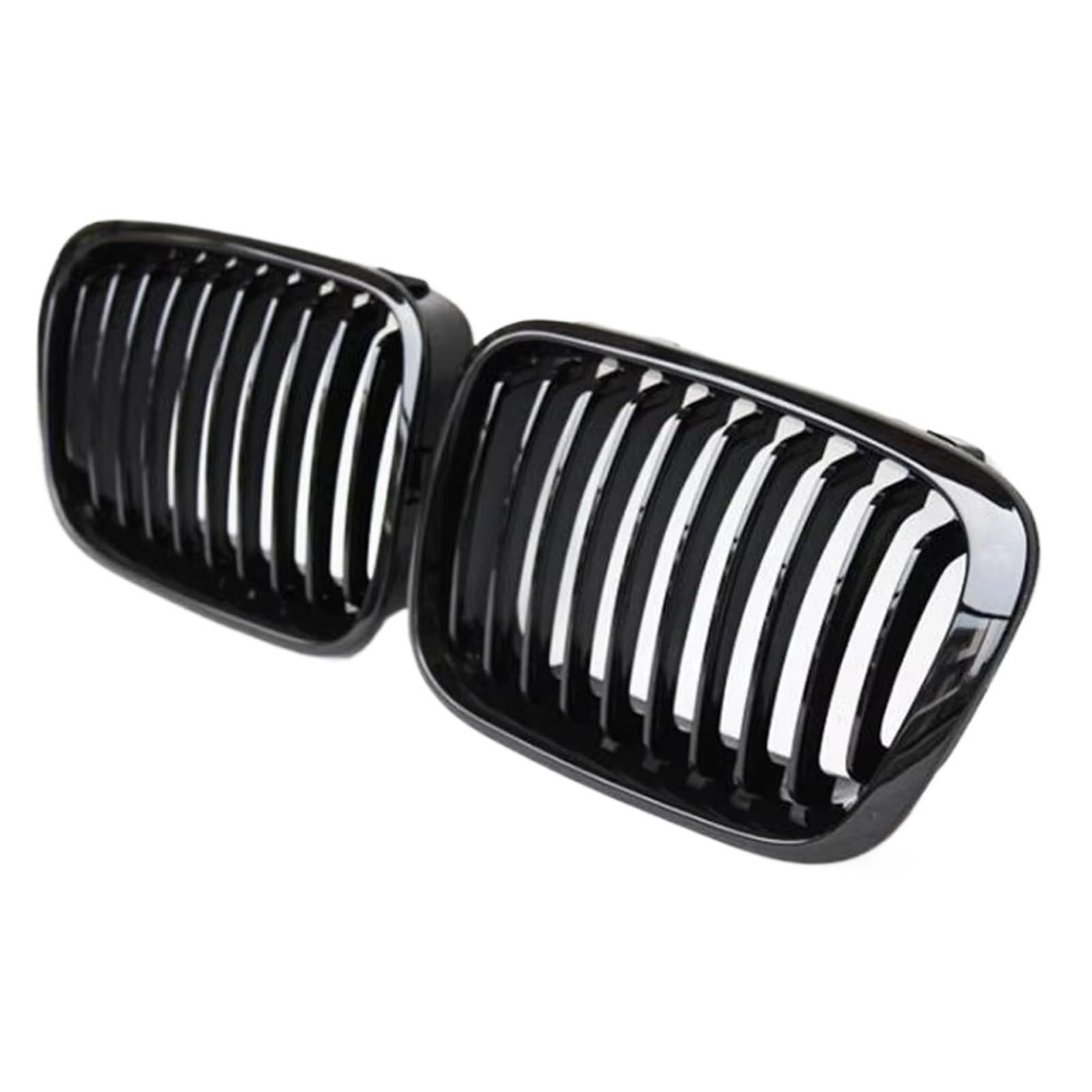 Auto Kühlergrill Front Niere Grill Stoßstange Grill Matt Für E46 3-Serie 325i 330i 323i 4 Tür 1998 1999 2000 2001 2002 Auto Zubehör Ersatzteil Sport Kühlergrill(Gloss Black) von NCTPICLC